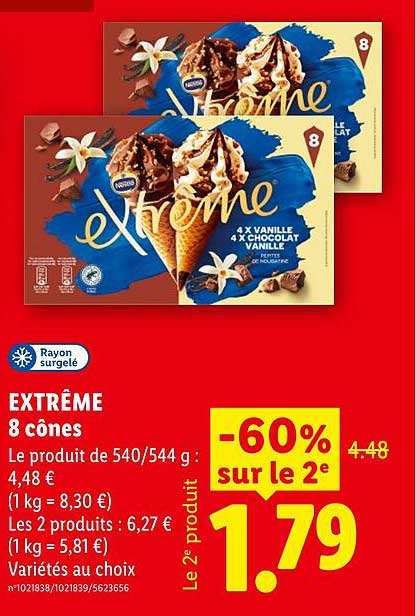 Extrême 8 cônes