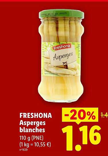 FRESHONA Asperges blanches