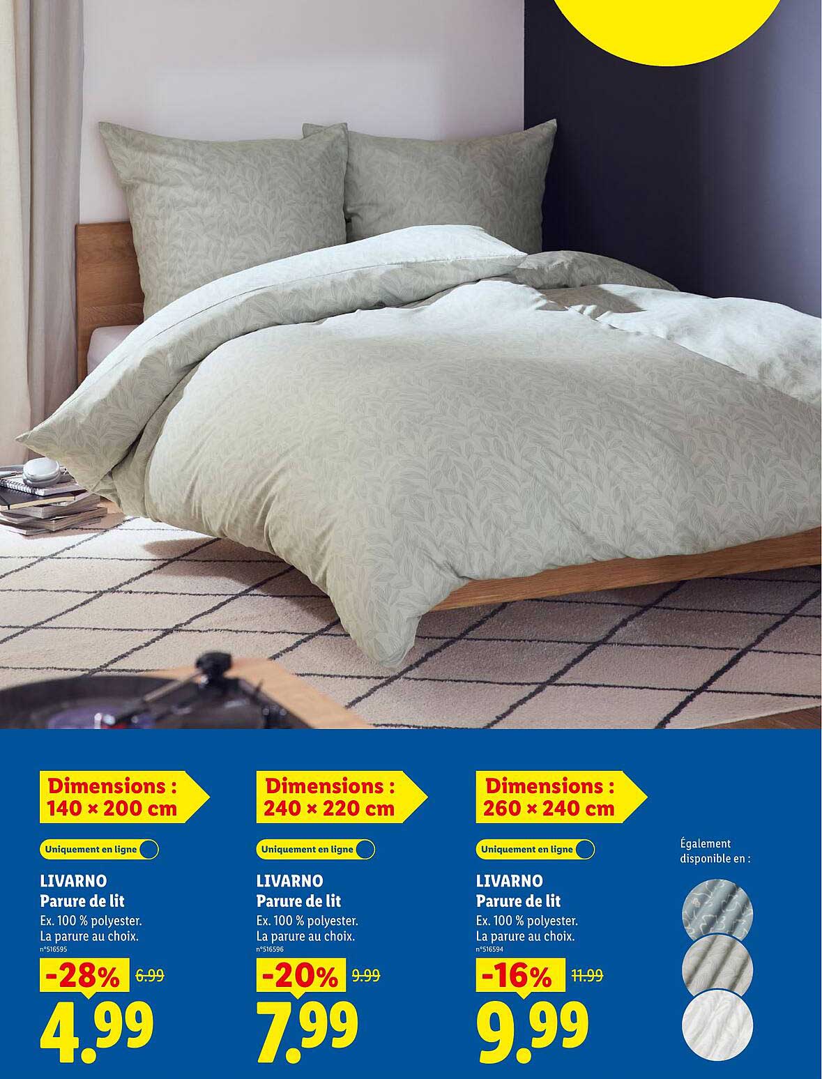 LIVARNO Parure de lit