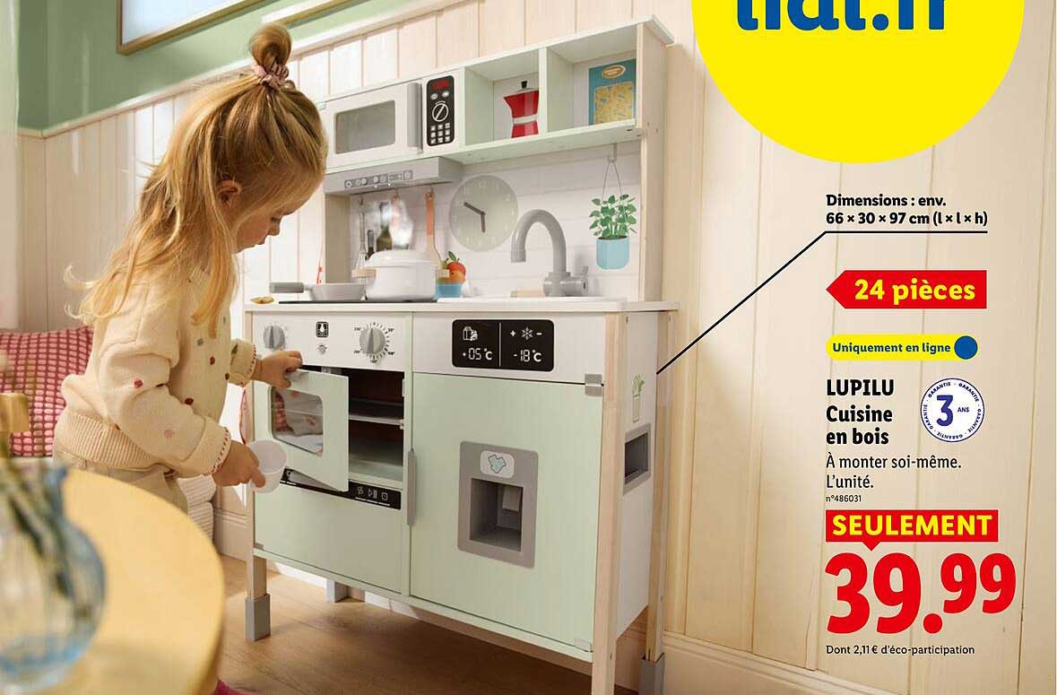 LUPILU Cuisine en bois