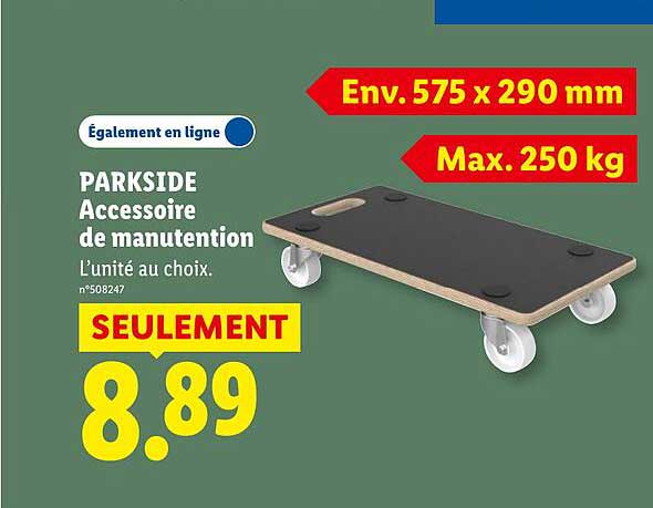 PARKSIDE Accessoire de manutention