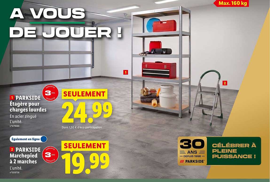 PARKSIDE Étagère pour charges lourdes