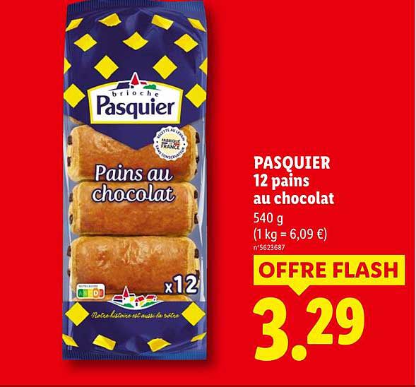 Pasquier Pains au chocolat