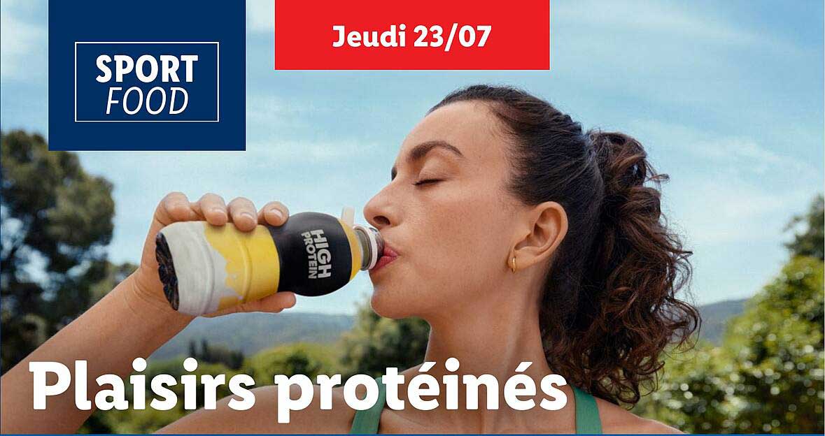 Plaisirs protéinés