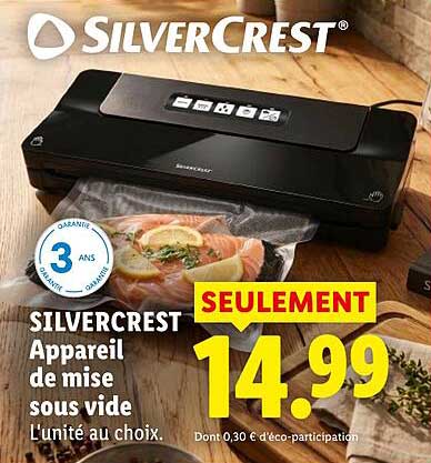 SILVERCREST Appareil de mise sous vide