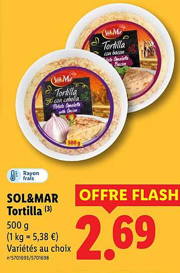 SOL&MAR Tortilla
