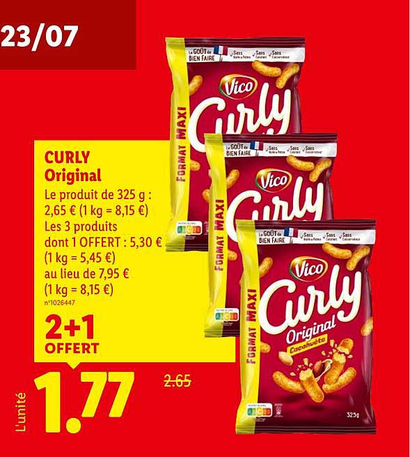 Vico Curly Original