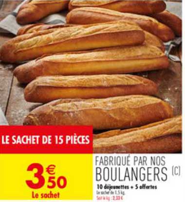 10 Déjeunettes + 5 Offertes