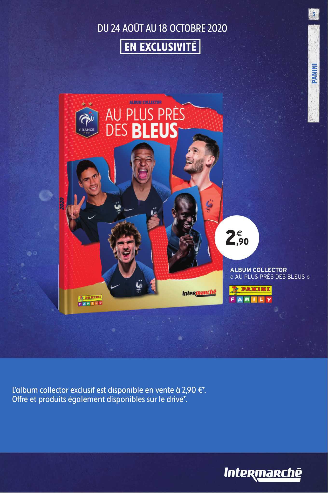 album collection au plus près des bleus