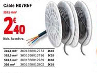 câble h07rnf