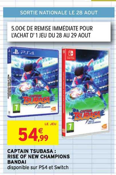 captain tsubasa rise of new champions bandai