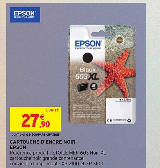 cartouche d'encre noir epson