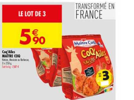 coq'ailes maître coq