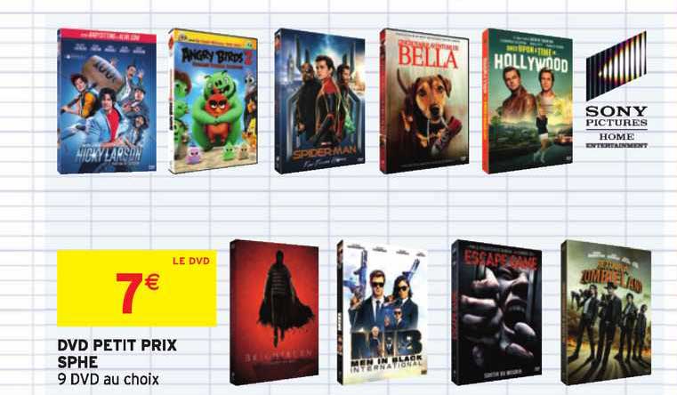dvd petit prix sphe