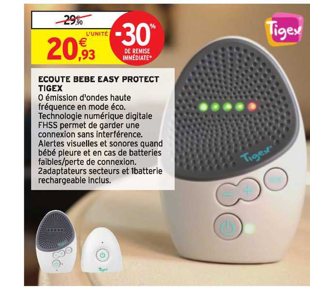 écoute bébé easy protect tigex