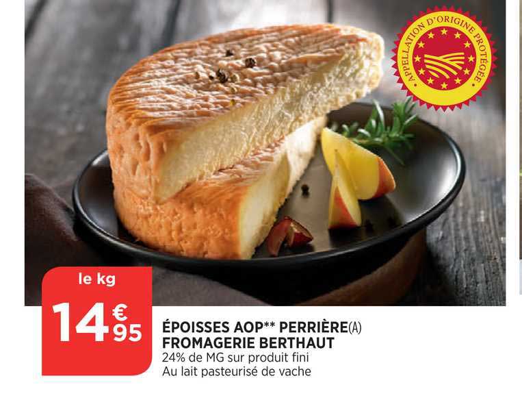 époisses aop perrière fromagerie berthaut