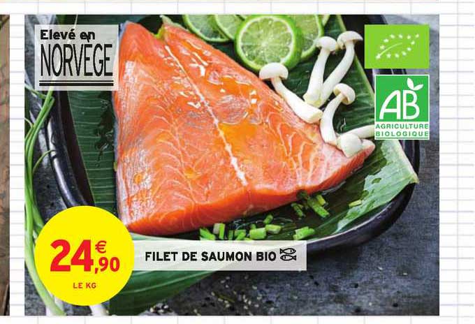 Filet De Saumon Bio