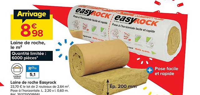 laine de roche easyrock