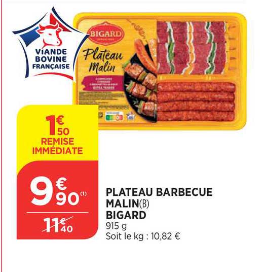 Plateau Barbecue Malin Bigard