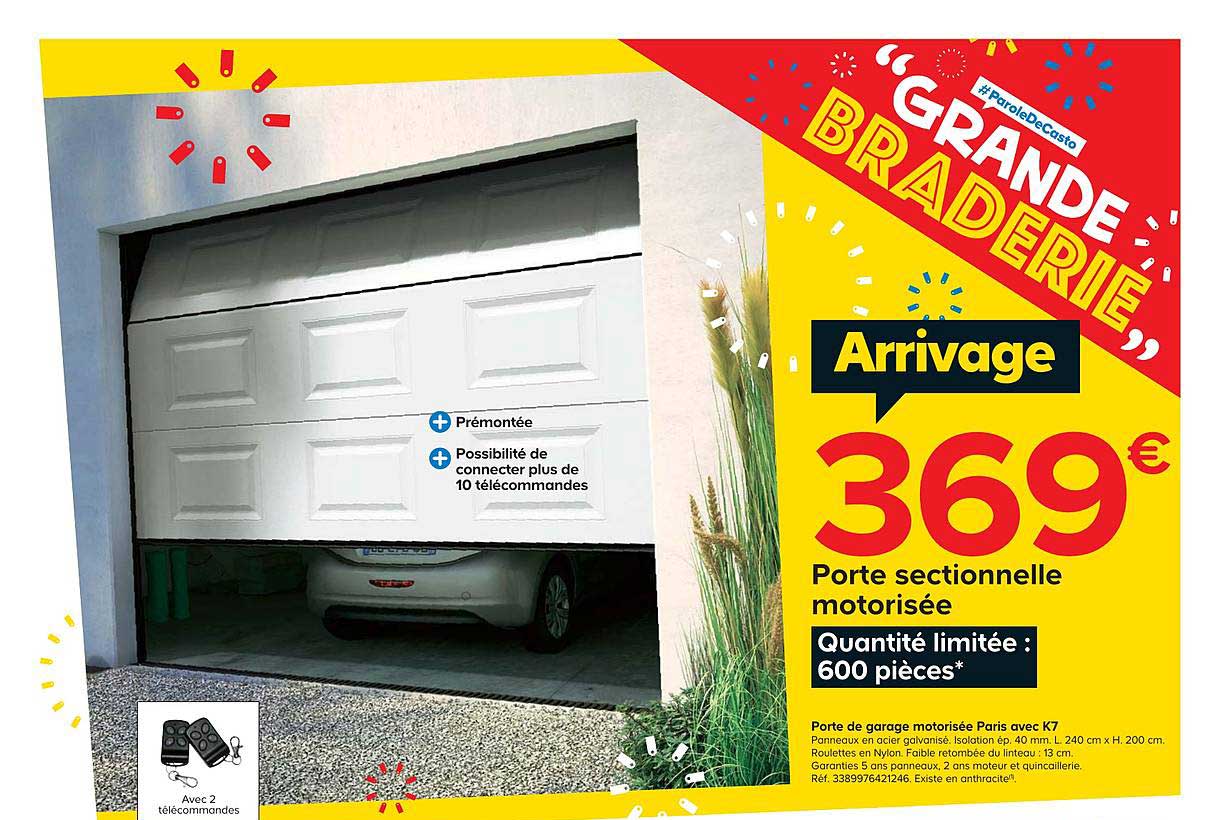 Porte Sectionnelle Motorisée