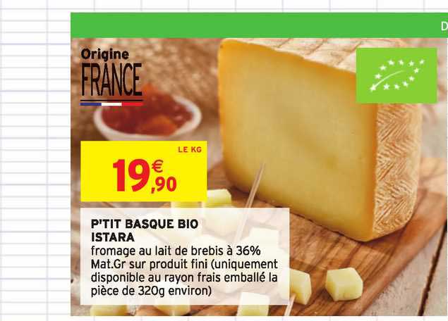 Ptit Basque Bio Istara