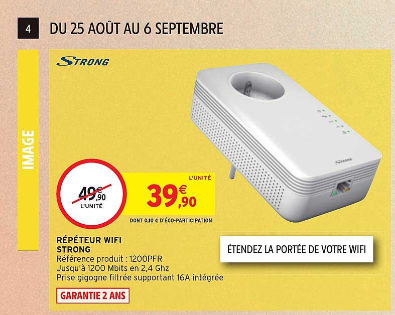 répéteur wifi strong