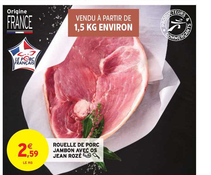 Rouelle De Porc Jambon Avec Os Jean Rozé