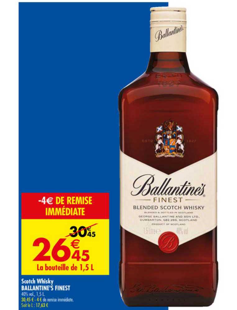 Scotch Whisky Ballantine's Finest
