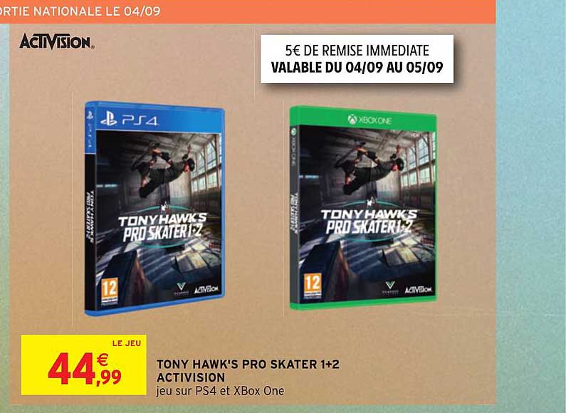 tony hwak's pro skater 1+2 activision