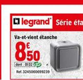 va-et-vient étanche legrand