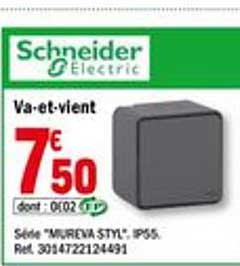 va et vient schneider electric