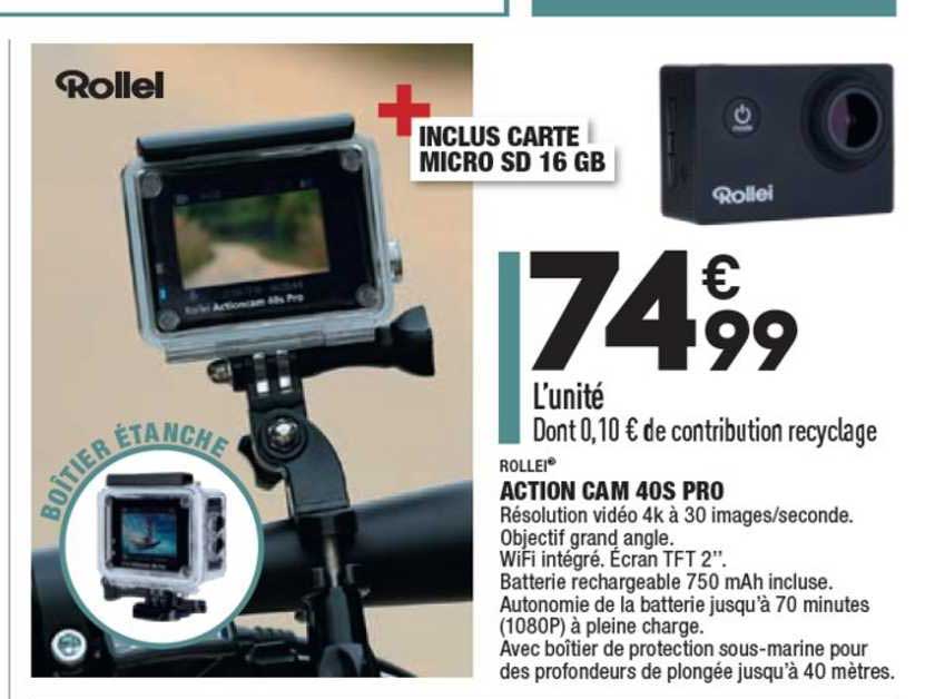 action cam 40s pro rollei