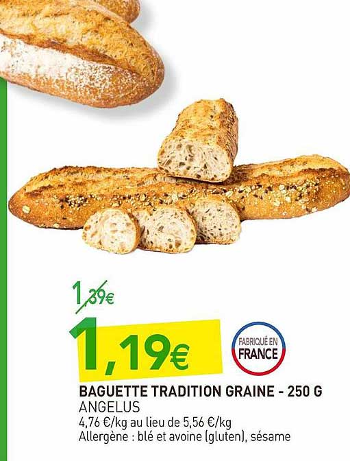 baguettes tradition graine angelus