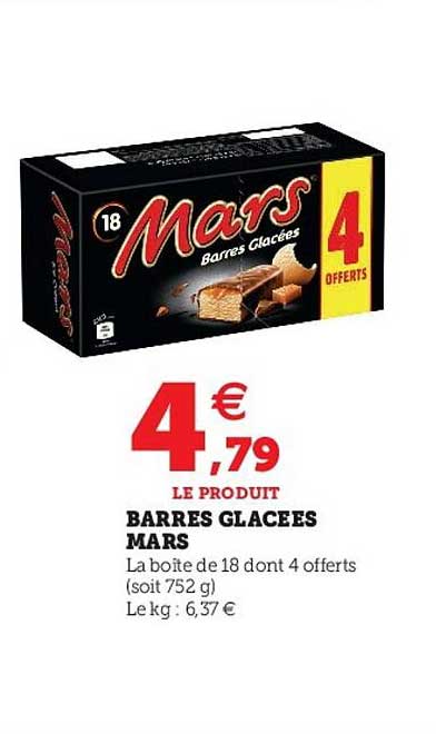 barres glacées bars