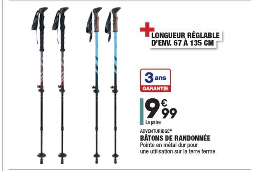 Bâtons De Randonnée Adventuridge