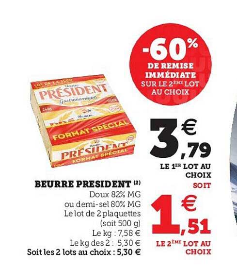 Beurre Président