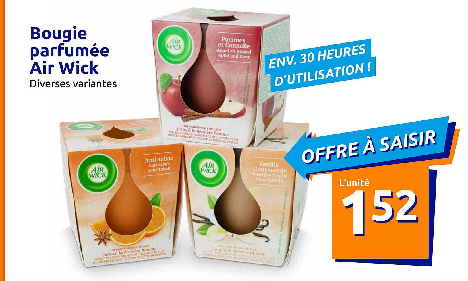 bougie parfumée air wick