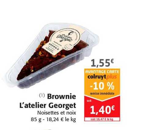 brownie l'atelier georget