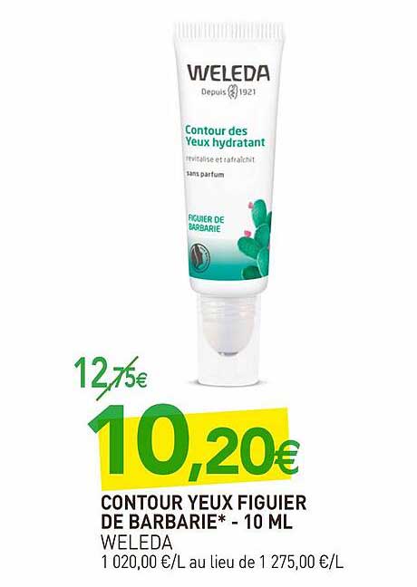 contour yeux figuier de barbarie weleda