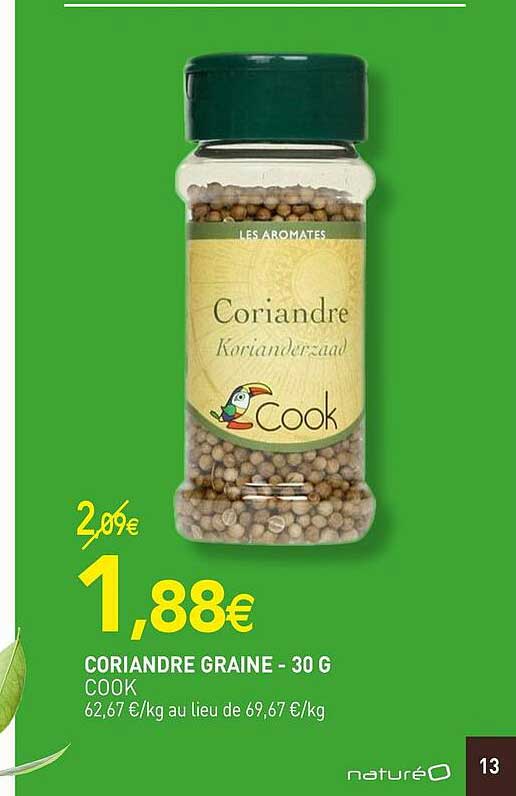 coriandre graine cook