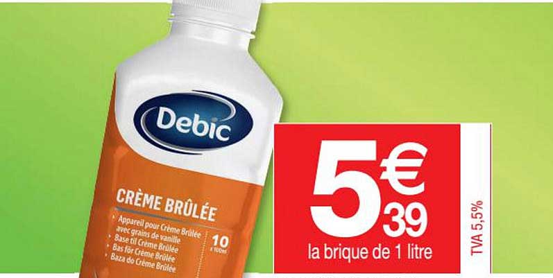 crème brûlée debic