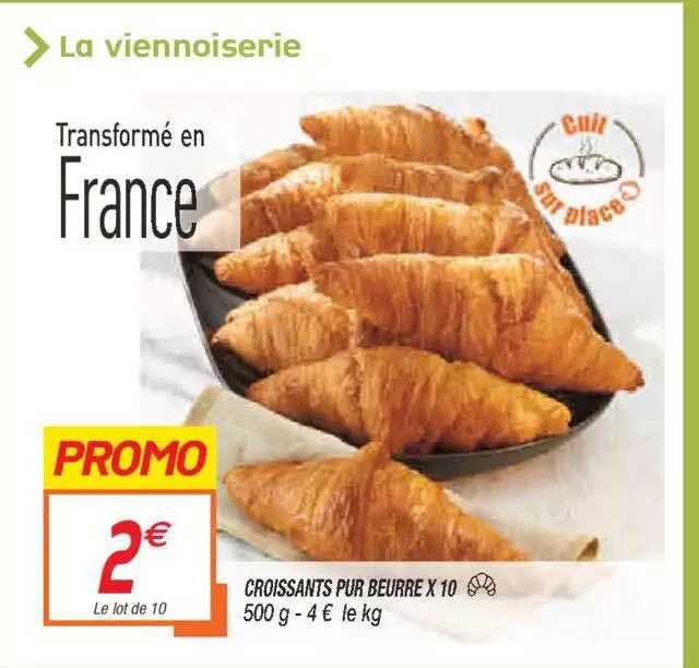 Croissants Pur Beurre X10