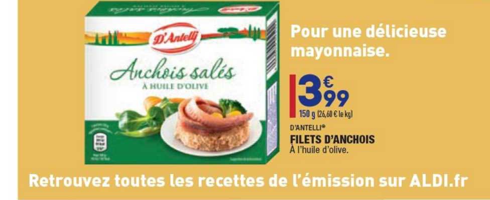 filets d'anchois d'antelli