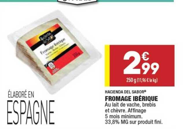 fromage ibérique hacienda del sabor