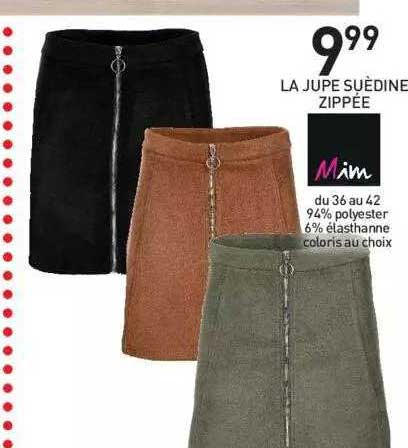 La Jupe Suèdine Mim