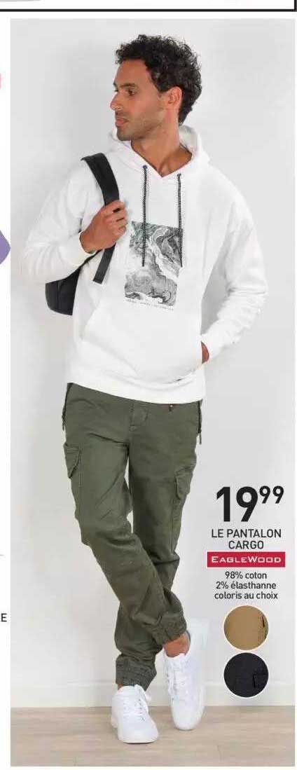 le pantalon cargo eagle wood