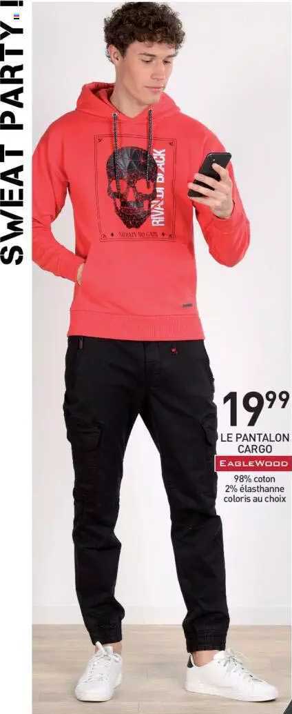 le pantalon cargo eagle wood