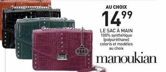 le sac à main manoukian