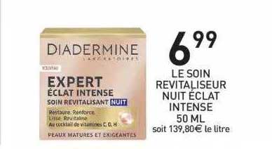 Le Soin Revitaliseur Nuit éclat Intense