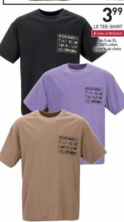 le tee-shirt eagle wood